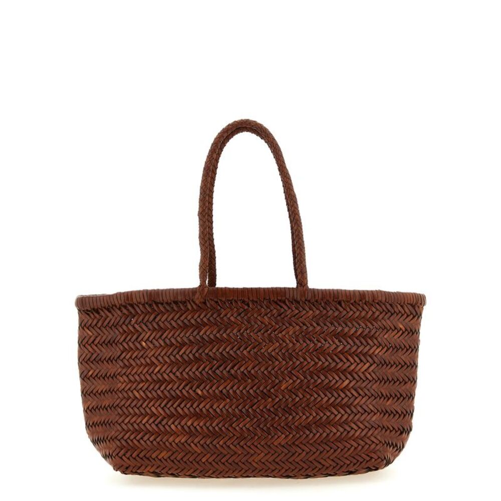 Dragon Diffusion Brown Calfskin Shoulder Women's Bag
